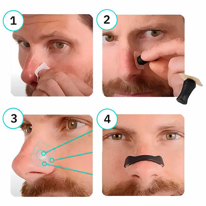 Tiras Nasales Magnéticas + Regalo un Soporte Corrector de Postura